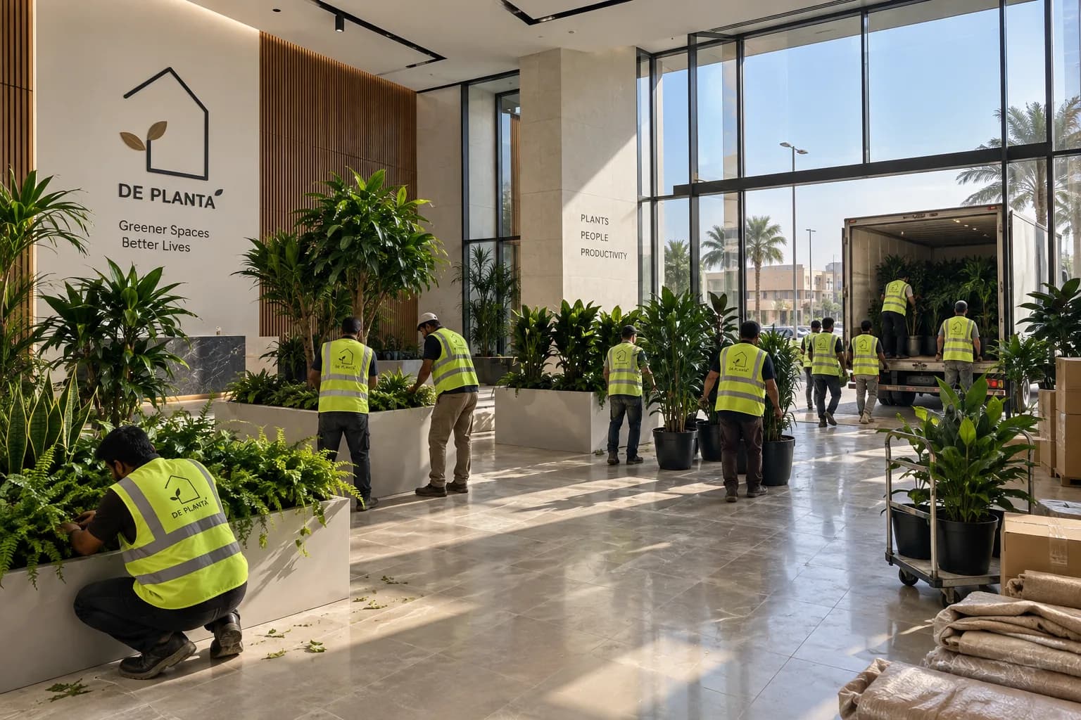 Plant Supplier in Riyadh for Commercial Projects: What Should You Look For?