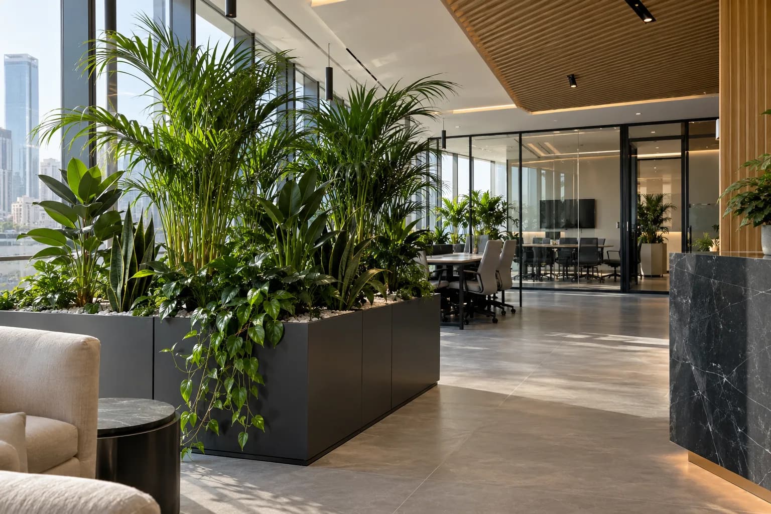 How Much Does Office Plant Landscaping Cost in Riyadh?