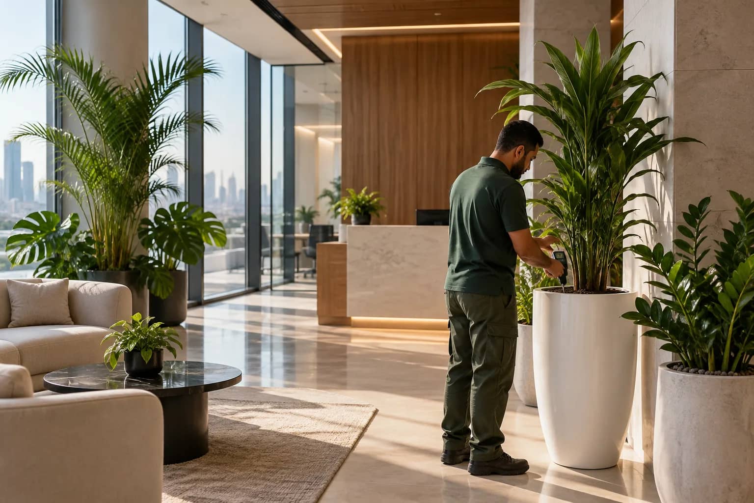 Office Indoor Plant Handover Checklist in Riyadh Office Indoor Plant Handover Checklist in Riyadh