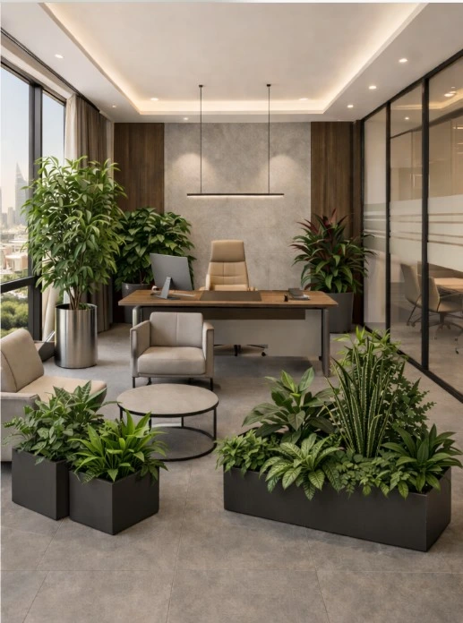 A more productive and comfortable work environment — Admin office after