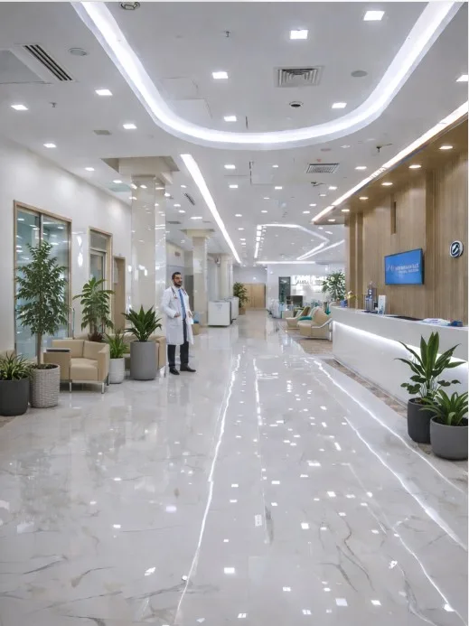 Natural touches for elegant spaces — Corporate building after