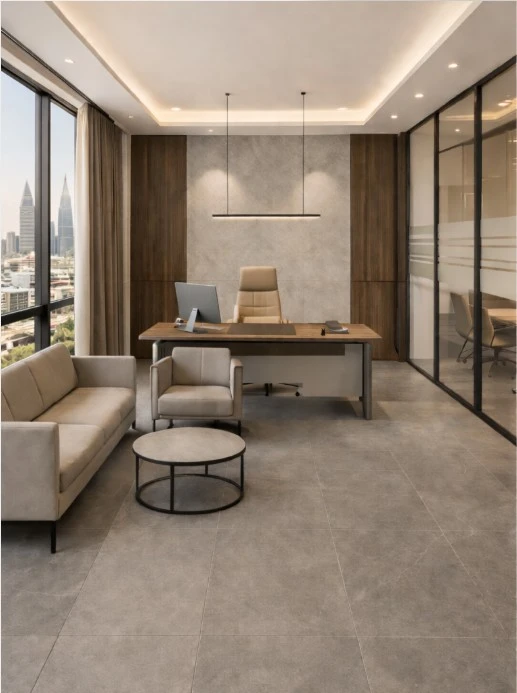 A more productive and comfortable work environment — Admin office